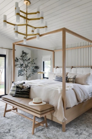 modern coastal bedroom