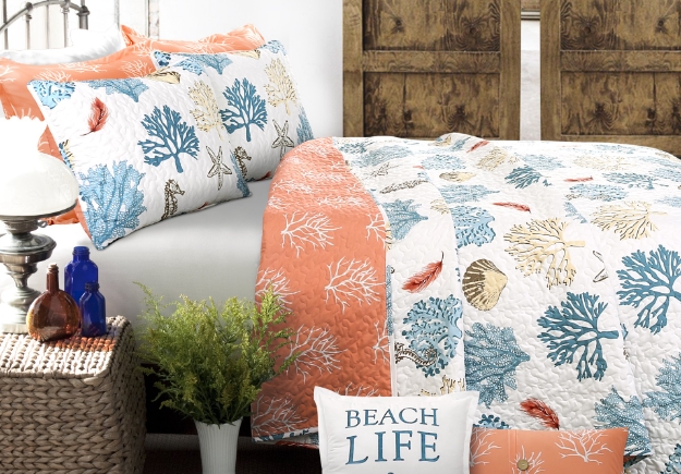 beachy bedding sets