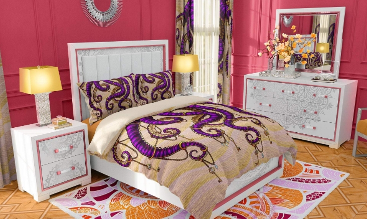 coastal bedroom sets queen