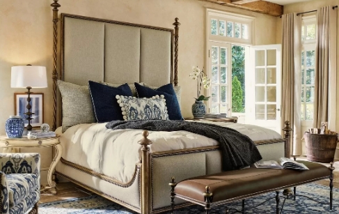 coastal full size bed