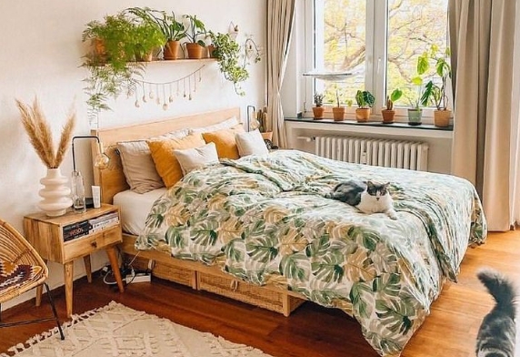 scandinavian bedroom makeover