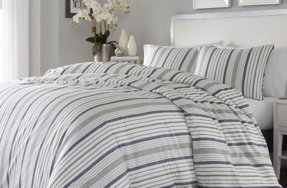 coastal white bedding