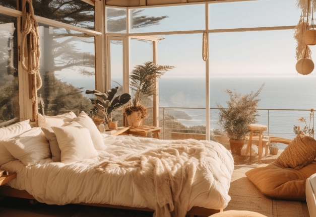 beach bedroom