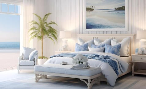 white coastal bedroom furniture