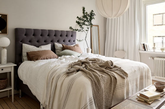 scandinavian style bedroom ideas