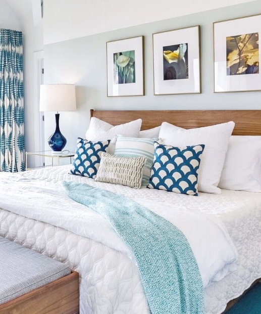 beach house bedding ideas