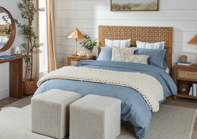 bedding sets coastal