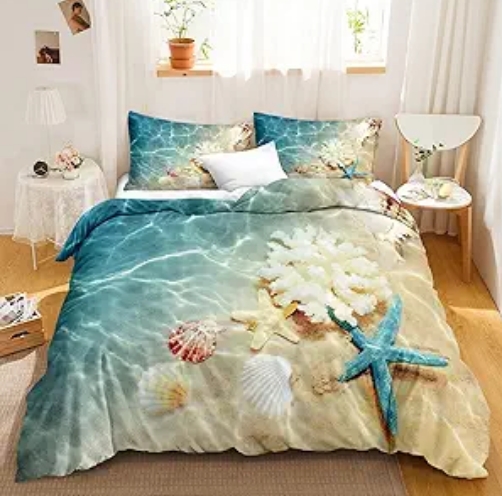 beach bedroom bedding