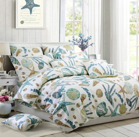 coastal beach themed bedding