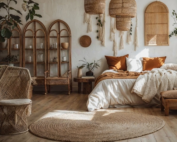 boho beach bedroom