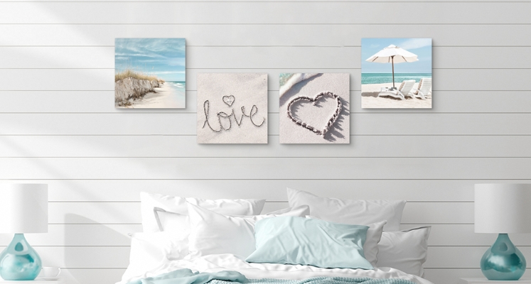 beach themed bedroom wall decor