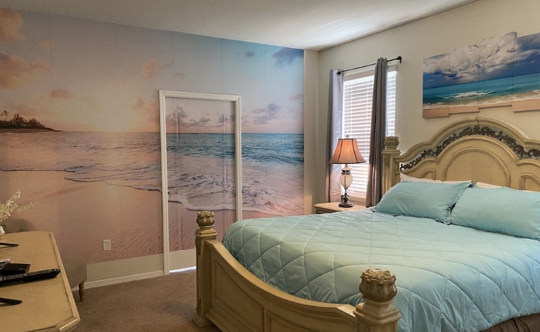 ocean themed bed frame