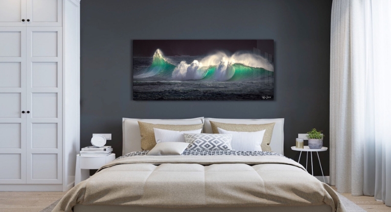 ocean wall decor for bedroom